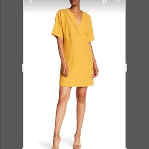 Bobeau, medium mustard dress